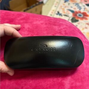 Coach Black Glasses Case